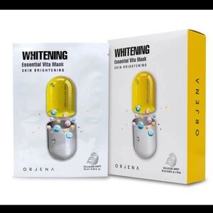 Orjena Brightening Essential Vita Skin Brightening Face Mask 10 Sheets Korean